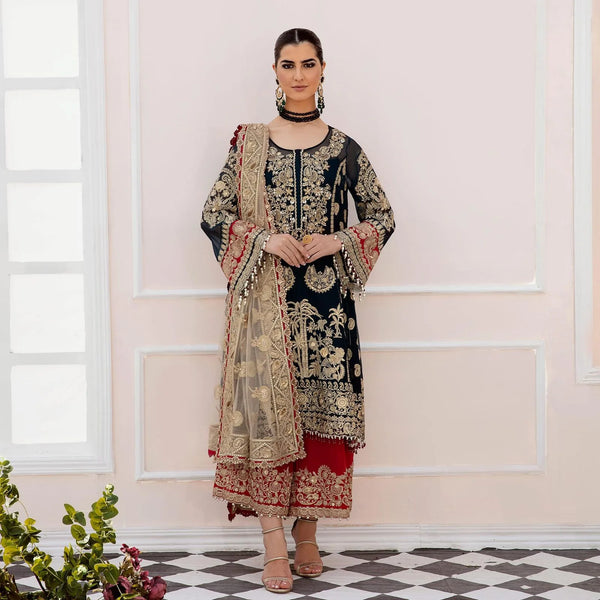 Imrozia Wedding Collection Embroidery Dress